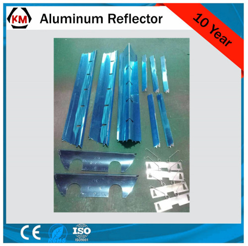raster żaluzji aluminiowych opraw oświetleniowych