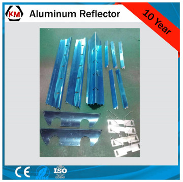 lamp reflector material aluminum louver fittings