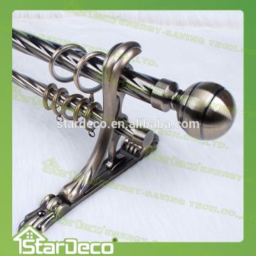 Z008 bronze popular curtain rod curtain rods in india