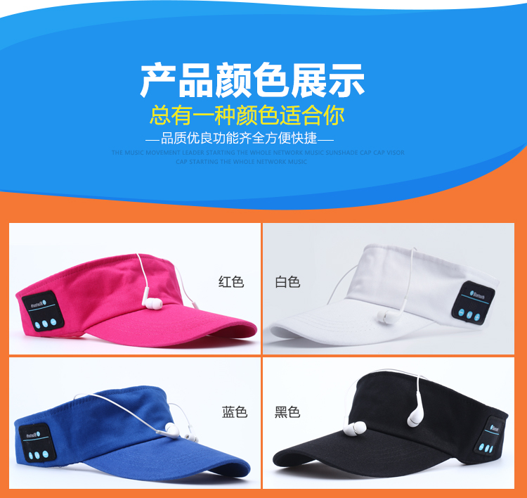 Headphone Topi Bluetooth Bluetooth Hat Headphone