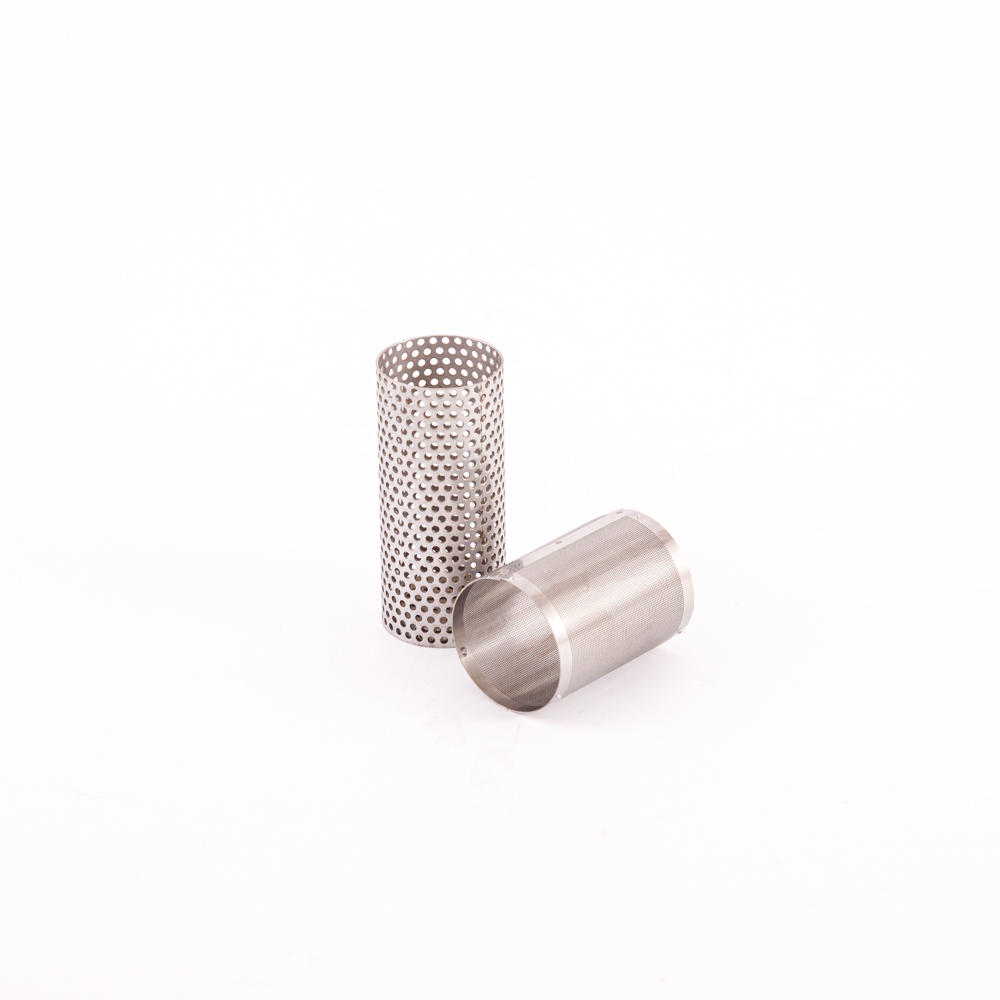 perforated filter tube