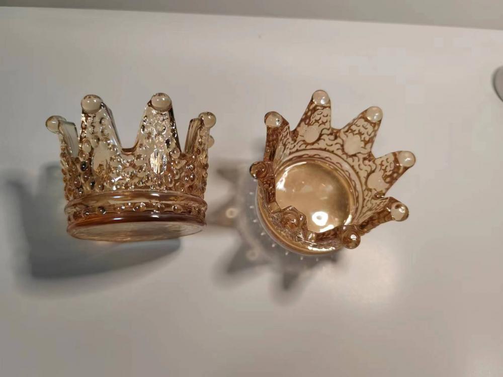 Уладальнік ювелірных вырабаў Персаналізаваны трымальнік для свечкі для кароны