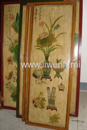 Antique Reproduction Screen 