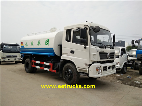 4x2 2600 Gallon chuma tankers maji