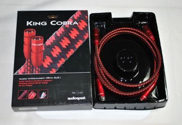 audioquest kingcobra XLR interconnect cale with original box original new