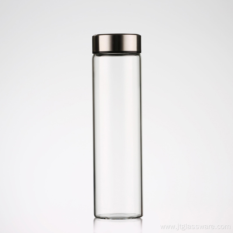 New Design Borosilicate Glass Bottle Silicone Sleeve