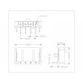 MX3.0mm 90 Grad mit der Fork Wafer Connector -Serie