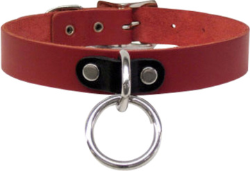 SM Sex Toy Sexy Faux Female Collar With Magnet Pin Neck Collar Bondage