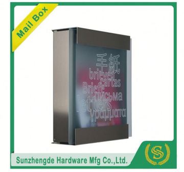 SMB-070SS Hot Selling Big Metal Cast Aluminum Iron Mail Box
