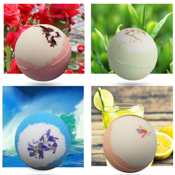 Colorful Customized Bath Salt Ball Set