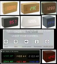 New product multi-function voice sound control led clock