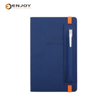 Wholesale Custom Office Notepad with Pen Insert Strap