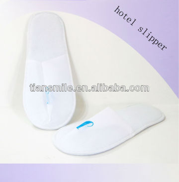soft cotton waffle hotel slipper