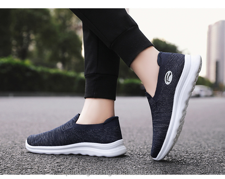 39-45 yard Casual shoes for men soft sole breathable one-step tide Sport Fitness Walking shoes for men Fitness running shoes