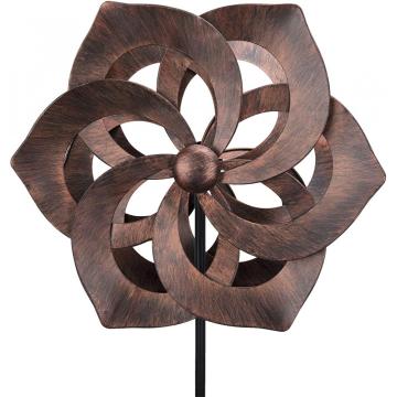 Brown Retro Garden Wind Spinner