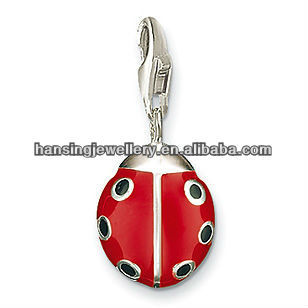 hot wholesale ladybug charm