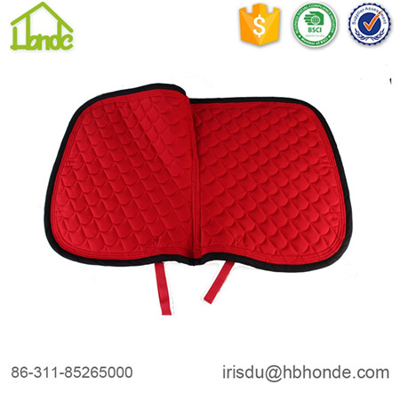 déplier le tapis de selle unfold saddle pad