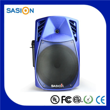 Active line array speaker rechargeable amplifier speaker