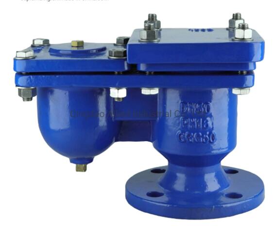 Ductile Iron flanged end Double Ball Air Release Valve