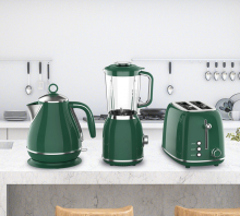 New Retro Breakfast Set: Blender, Kettle, and Toaster