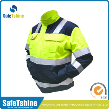 High quality two-tone Reflective safety jacket