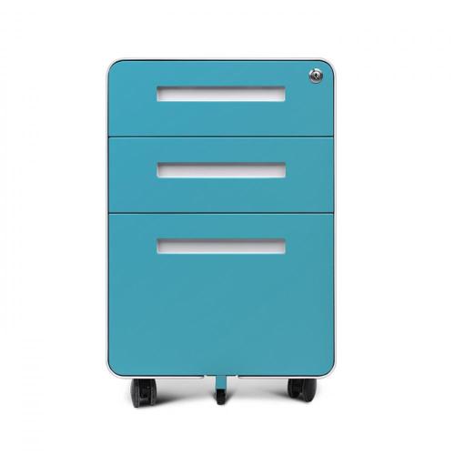 3 Drawer File Cabinet with Wheels for Desk