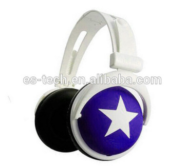 Supermaket star headphone with wholesale price