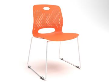 Armless Dining Chair Premium Plastic Foldable