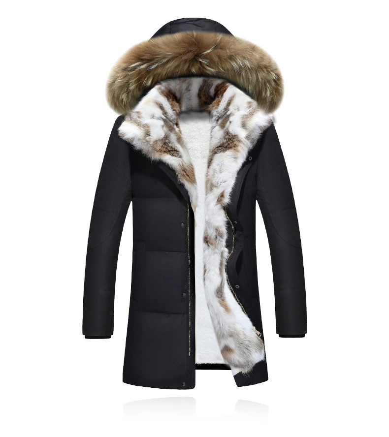 New Couple Down Jacket MID-Length Thick Winter Jacket