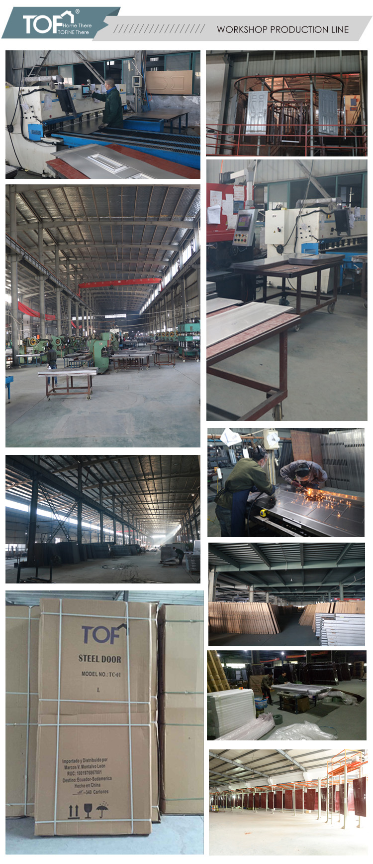 Popular High Quality Steel Door Skin Panel