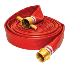 Rubber Lined Fabric Fire Hose For Fire Fighting