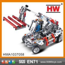 DIY plastic assembling construction blocks toys