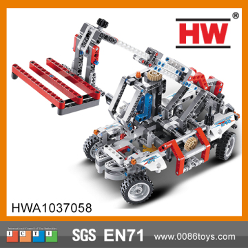 DIY plastic assembling construction blocks toys