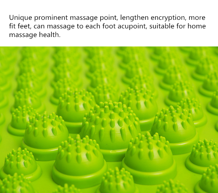 Popular Electric foot  Mat TPE Shiatsu Sheet Health Care Massage For Electric foot pad