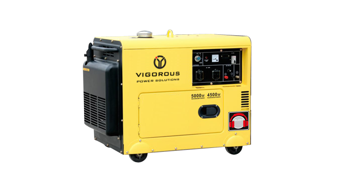 6.5KW Silent Diesel Powered Electric Generator 