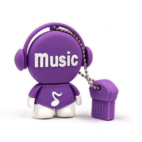 metal Music Small doll USB Flash drive