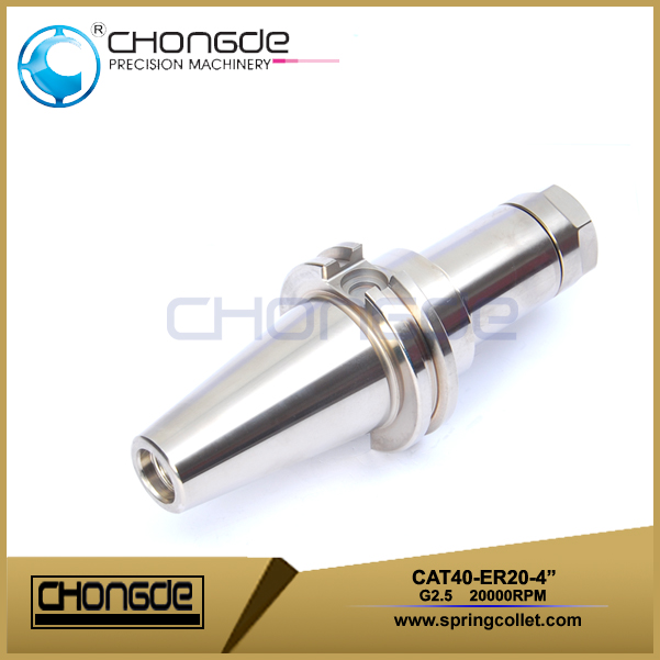 CAT40-ER20-4 &quot;حامل أداة آلة Collet Chuck CNC