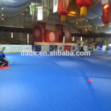 Suspend indoor hockey flooring