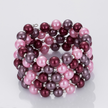 Wholesale Colored Faux Pearl Bracelets