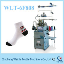 WLT 6F 808 computerized plain sock knit machine