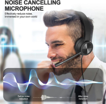 ENC Noise Reduction Call center wireless headset