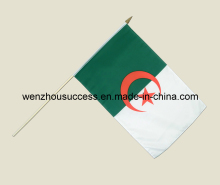 Hand Waving Flag - Algeria
