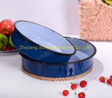 ST-T001 enamel round tray