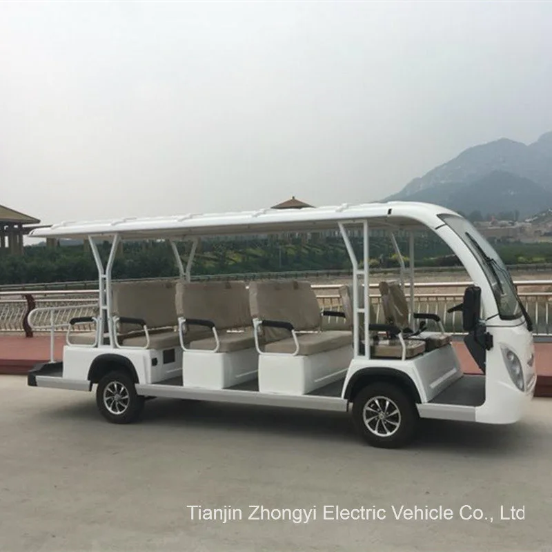 Ce Approved 14 Seats Electric Tourist Bus with Price Factory