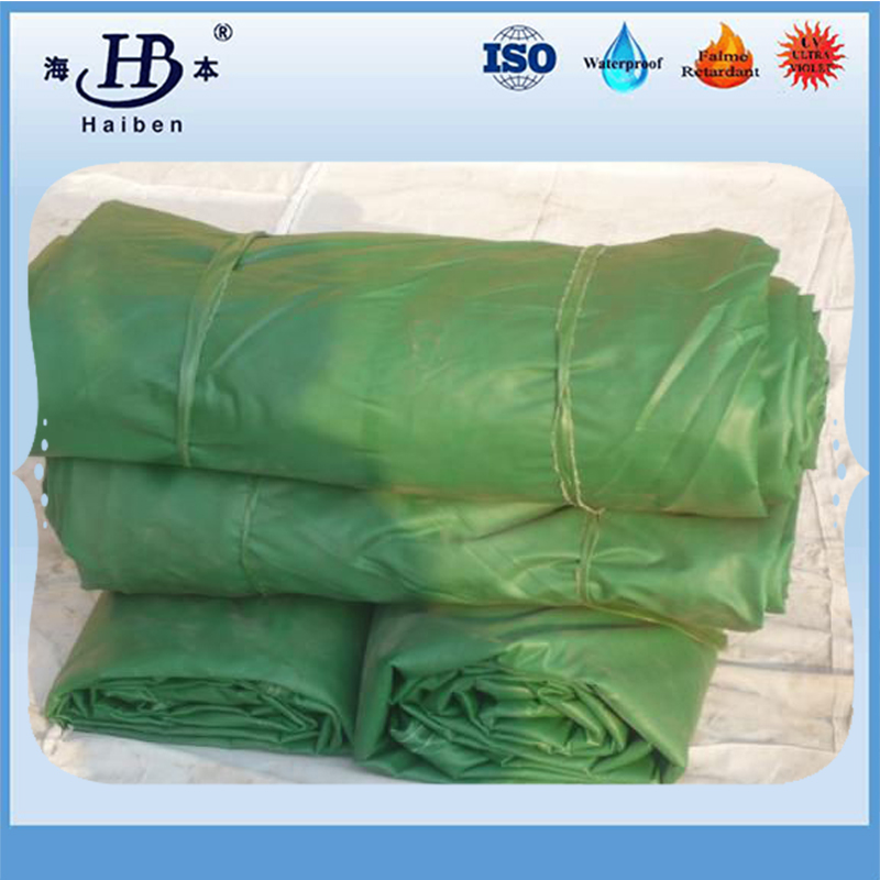 Calidad superior impermeable transpirable pvc cubierta del barco