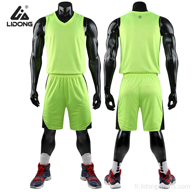 Appareils de basket-ball Dernier maillot de basket-ball et shorts