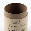 Крафт -бумажные трубки чайные подарочные цилиндр коробки