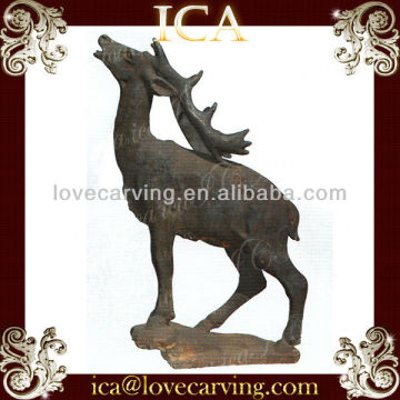 Cast iron deer statue,cast iron animal statue