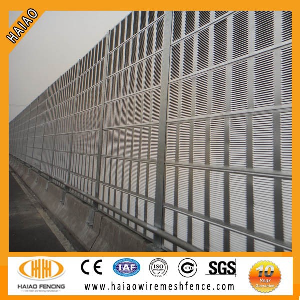 Anti noise wall panel noise absorbing fence for sale