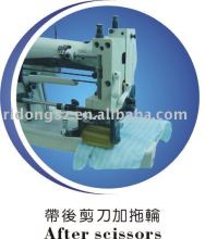 double needle picoting machine with puller